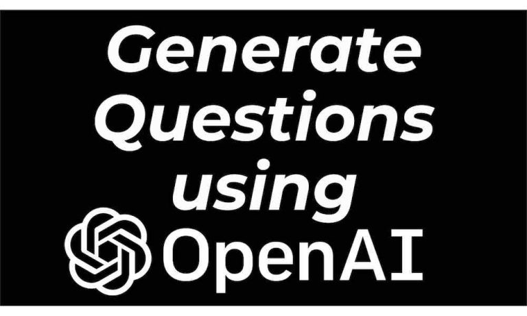 Open Ai GPT3 Question Generate with FAQ Schema By Python