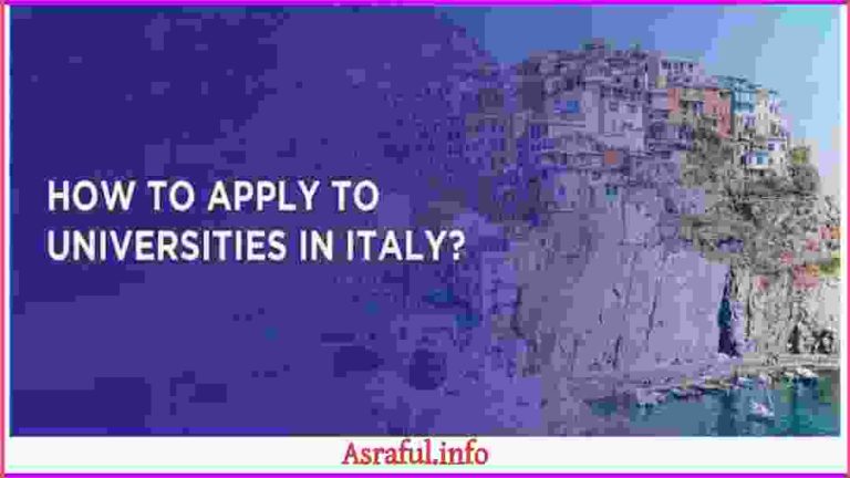 Study in Italy from bangladesh